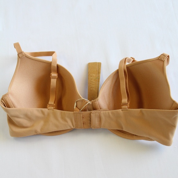 Skims Fits Everybody T-shirt Bra BR-UWR-1997 Ochre Size 34C - Picture 2 of 3